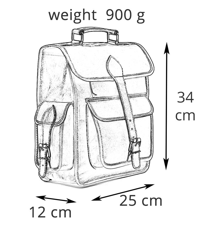 Studentský retro batoh - Crafted Legacy