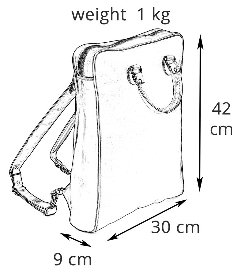 Kožený batoh - Time Wanderer