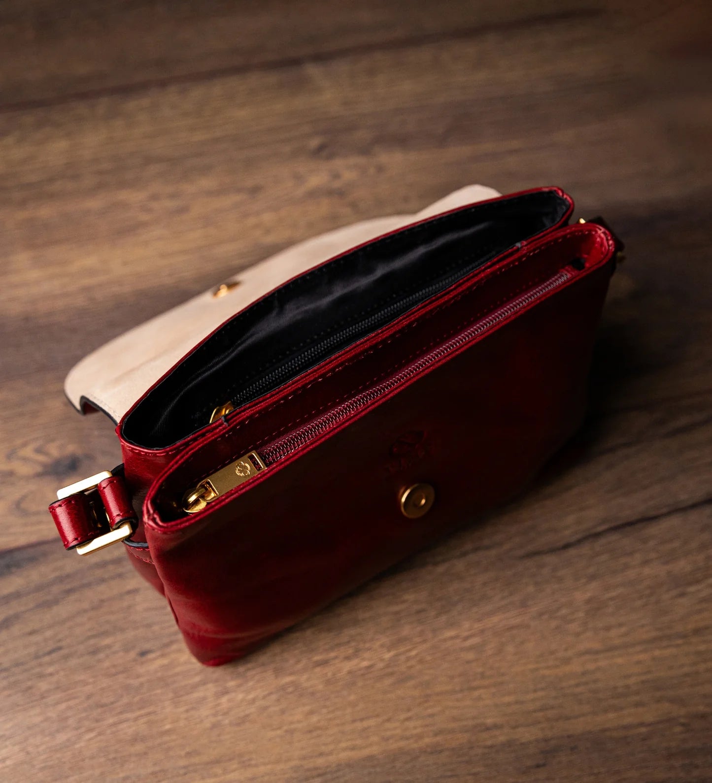 Dámská kožená cross body taška - Sophie's Choice