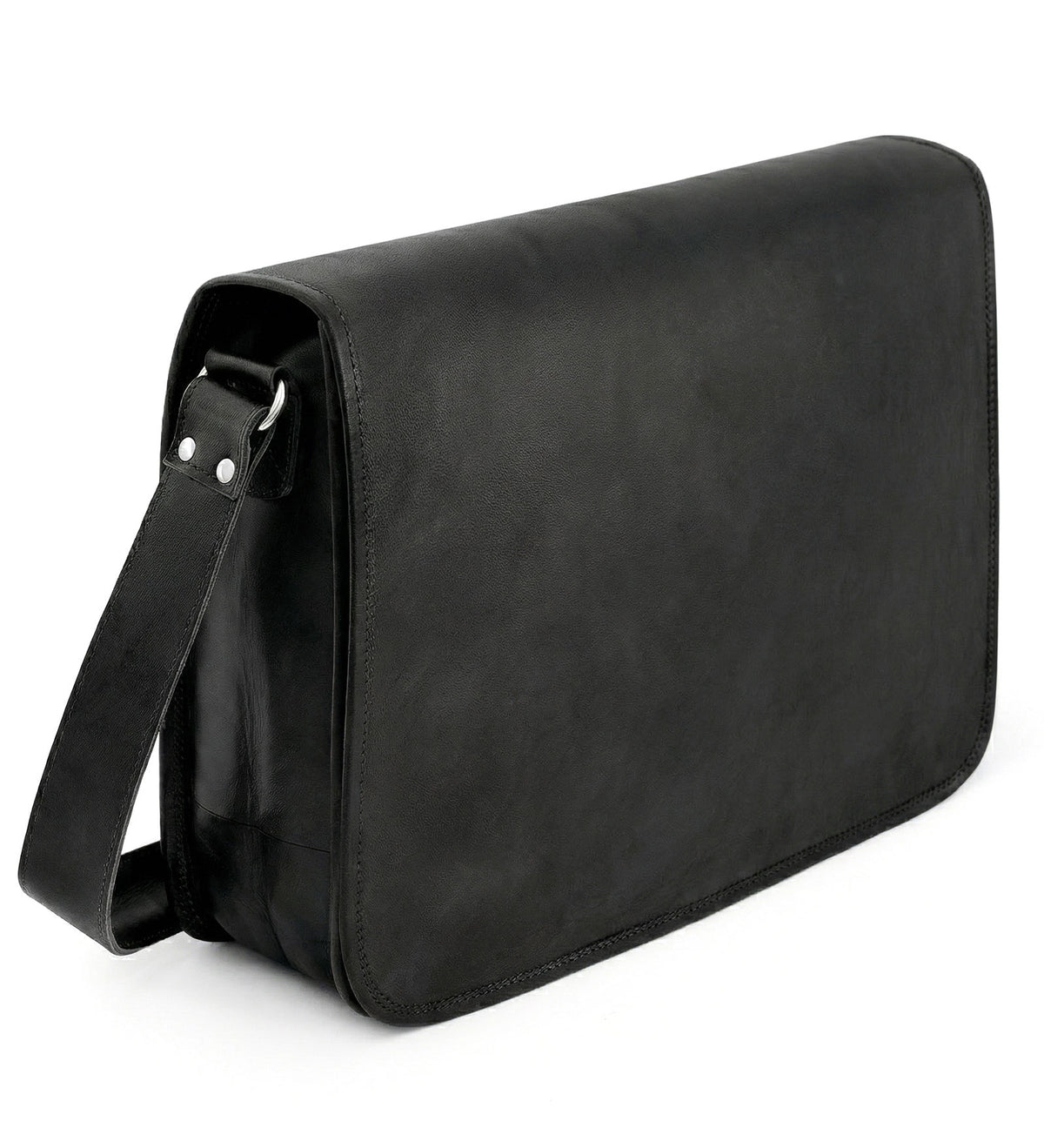 Kožená crossbody taška velká - Echoes of Silence