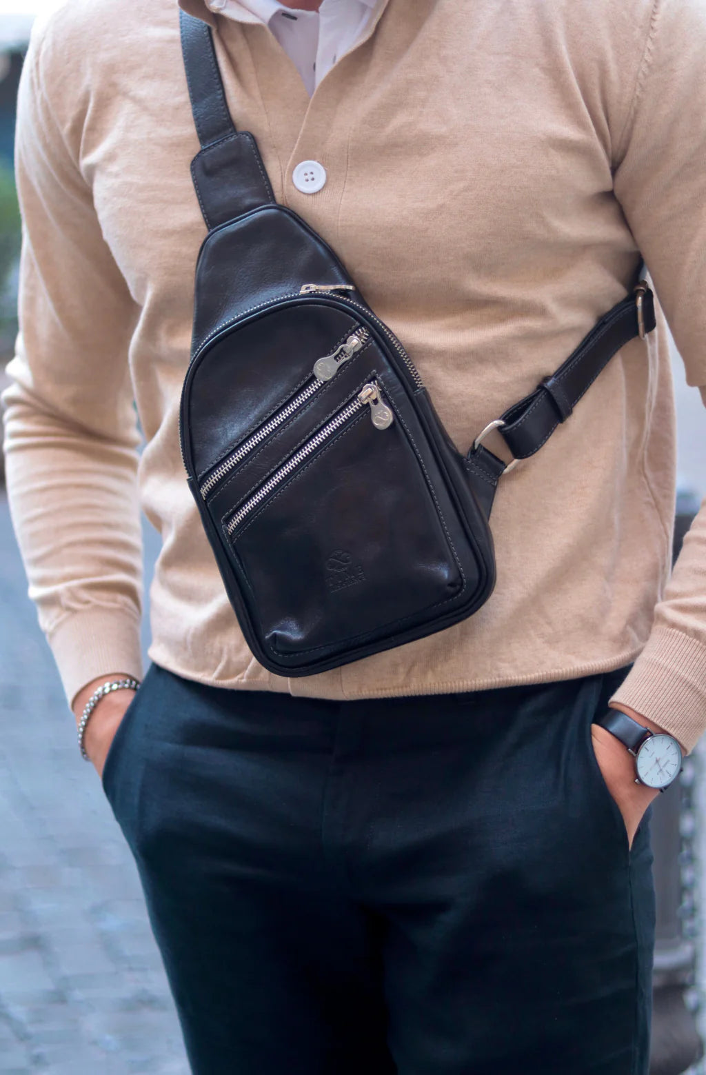 Inspirace pro Vás - Italská náprsní taška - Catch