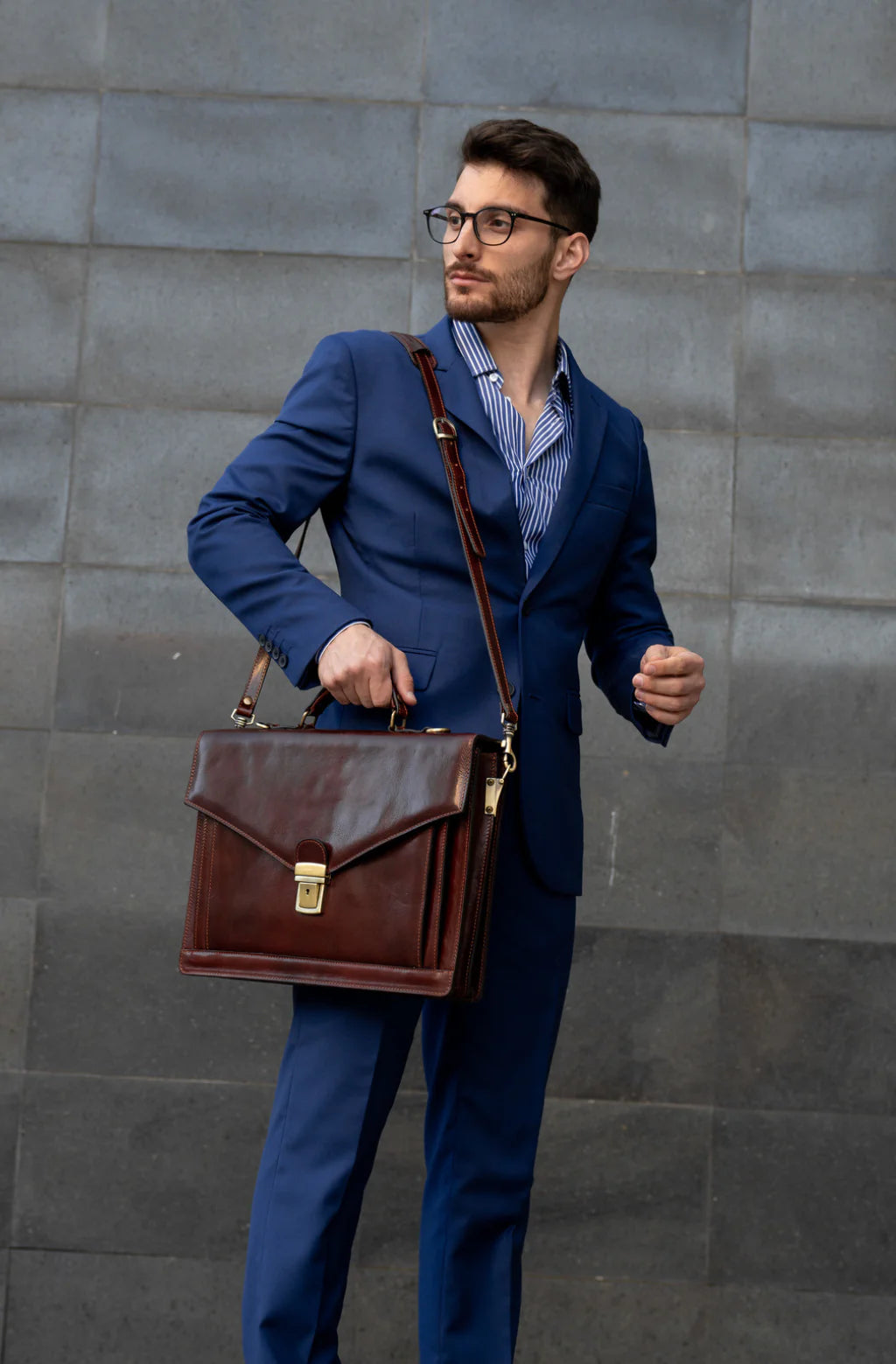 Inspirace pro Vás - Kožená business aktovka - The Magus