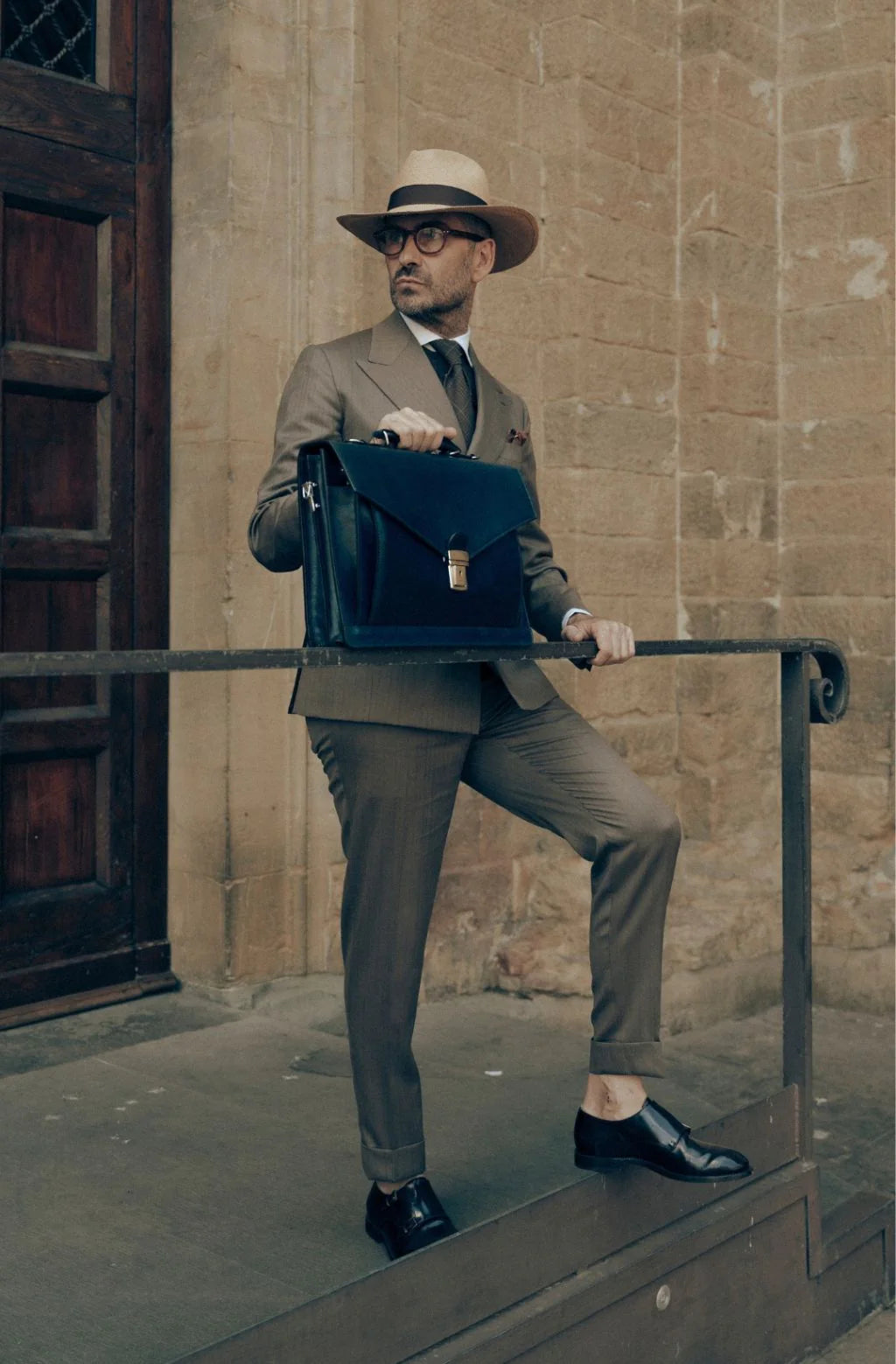 Inspirace pro Vás - Kožená business aktovka - The Magus