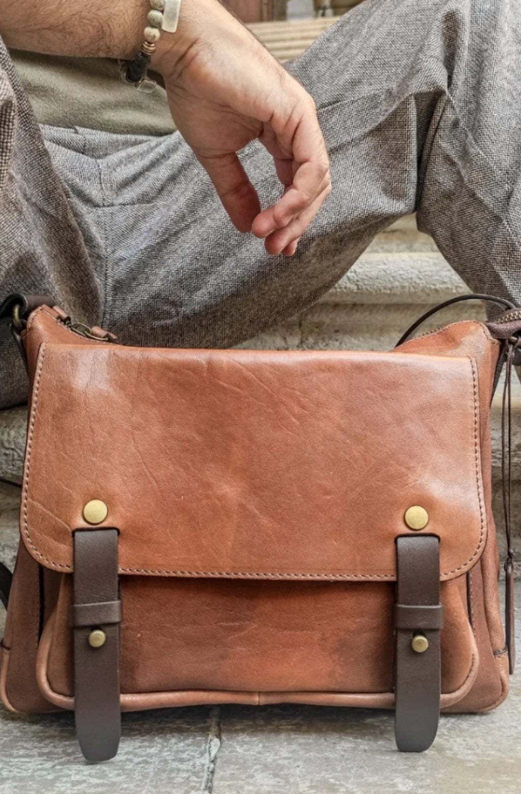 Inspirace pro Vás - Kožená crossbody brašna - Persuasion
