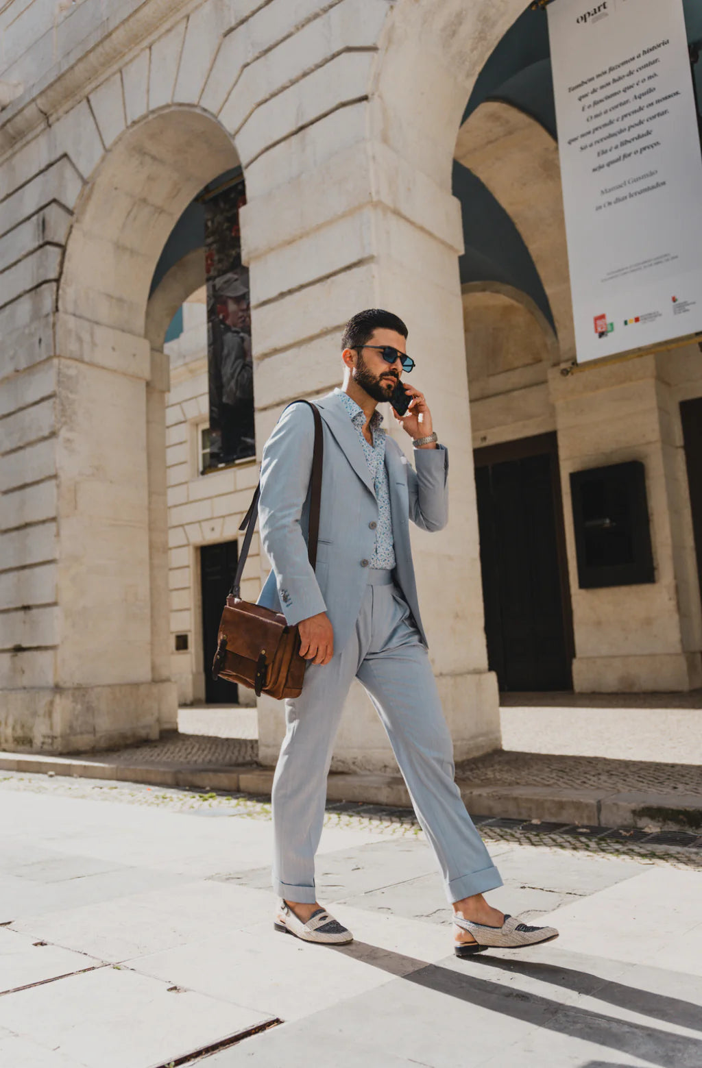 Inspirace pro Vás - Kožená crossbody brašna - Persuasion