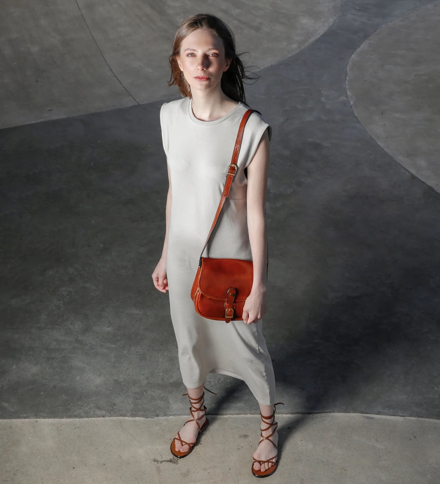 Inspirace pro Vás - Kožená crossbody kabelka - Women In Love