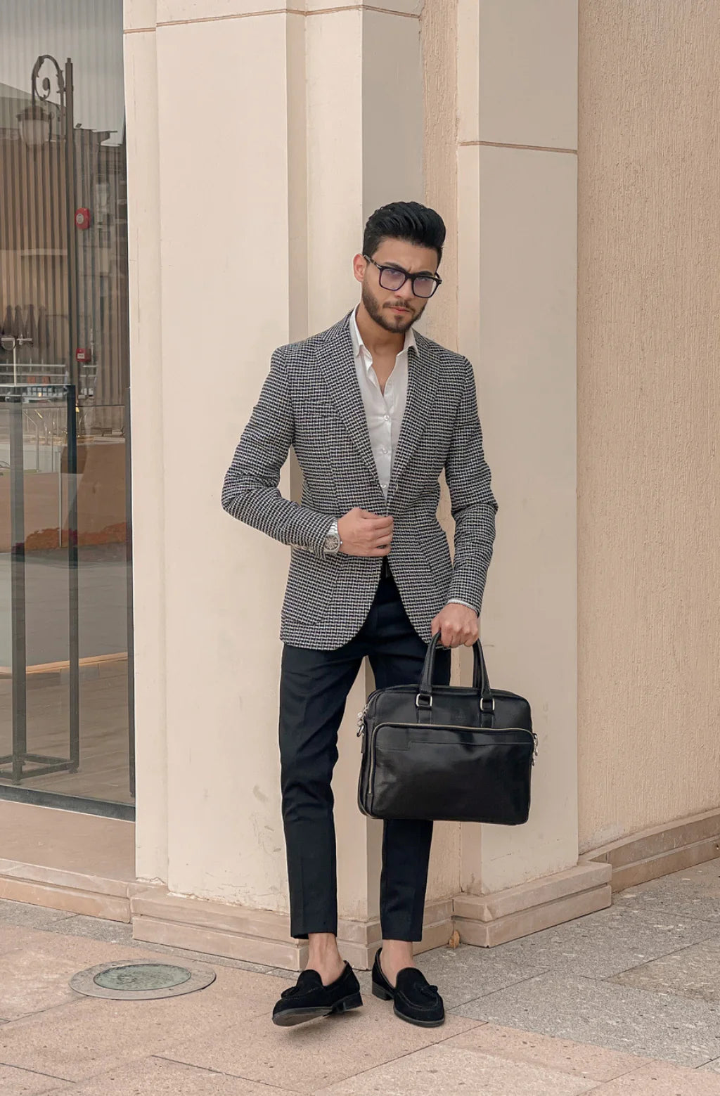 Inspirace pro Vás - Kožená taška na notebook - Orlando
