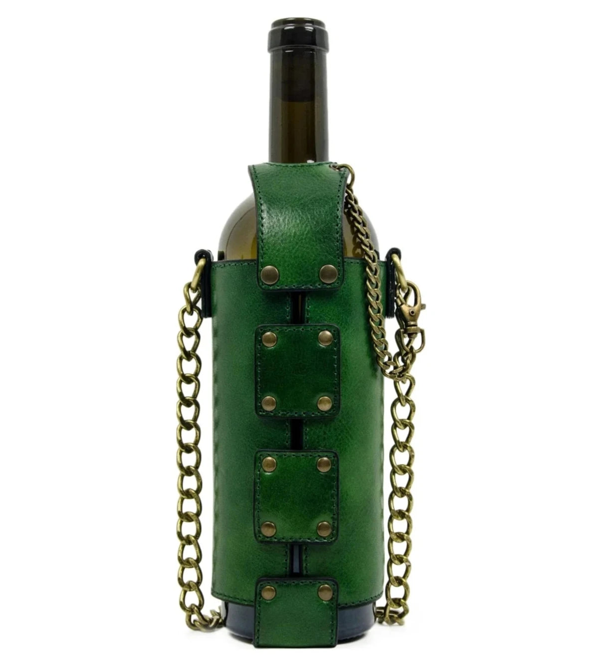 Kožené pouzdro na víno - Saving Grapes