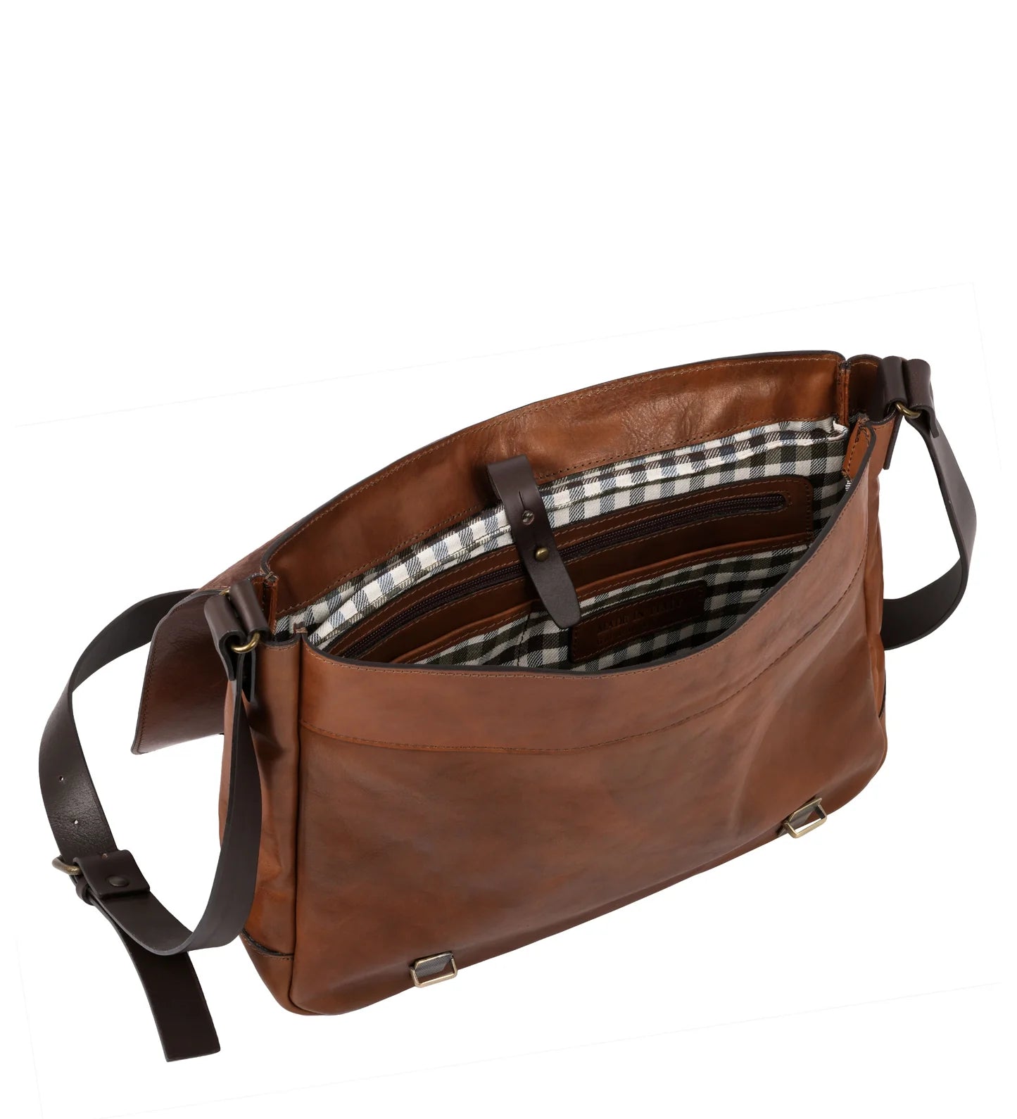 Kožený messenger bag - Capture the Castle