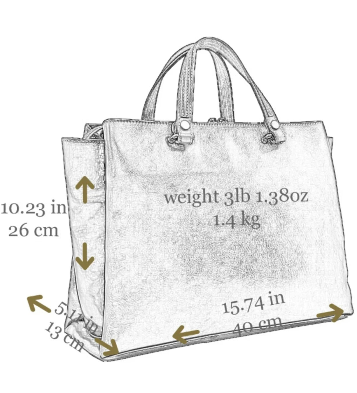 Kožený tote bag - The Scarlet Letter