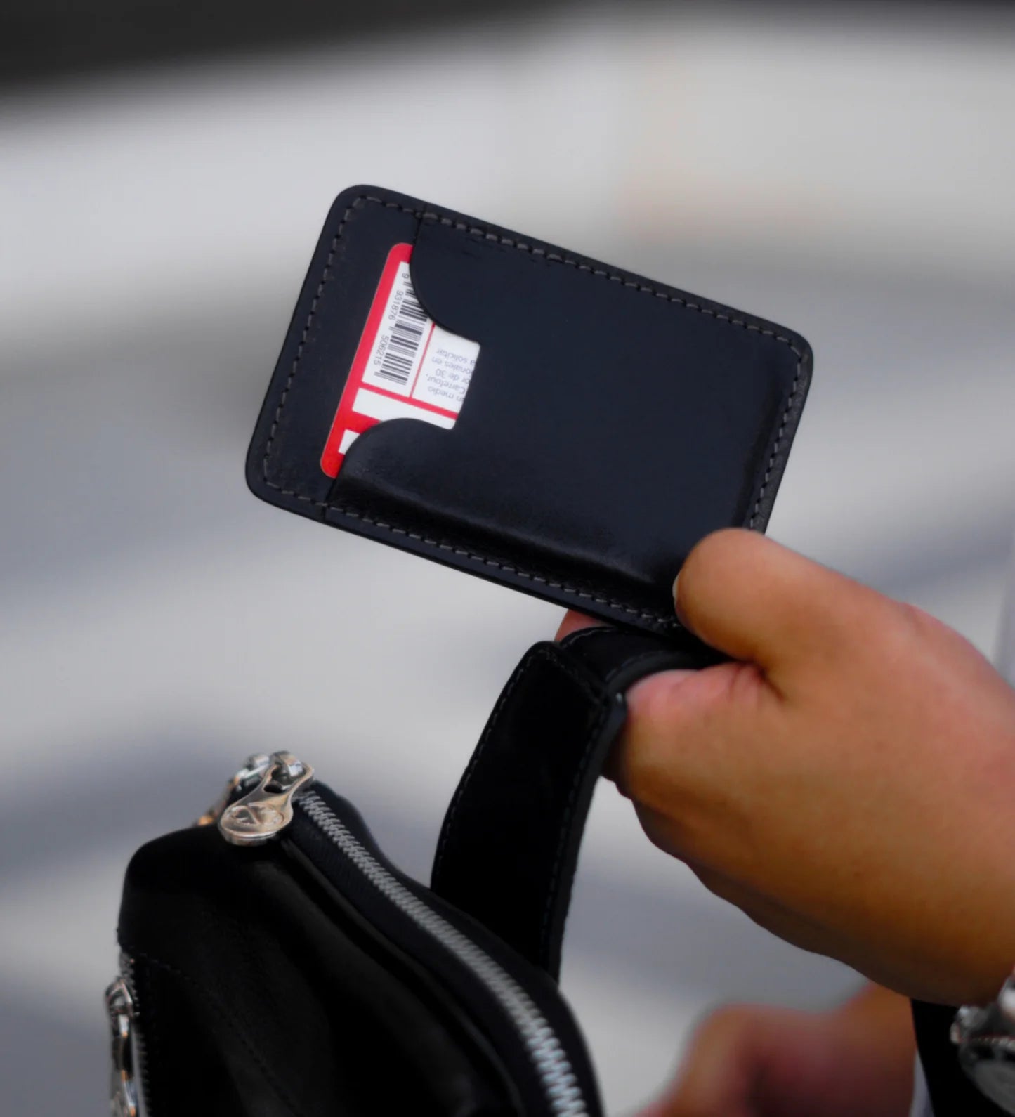 Kožený vizitkovník - Business Card Case