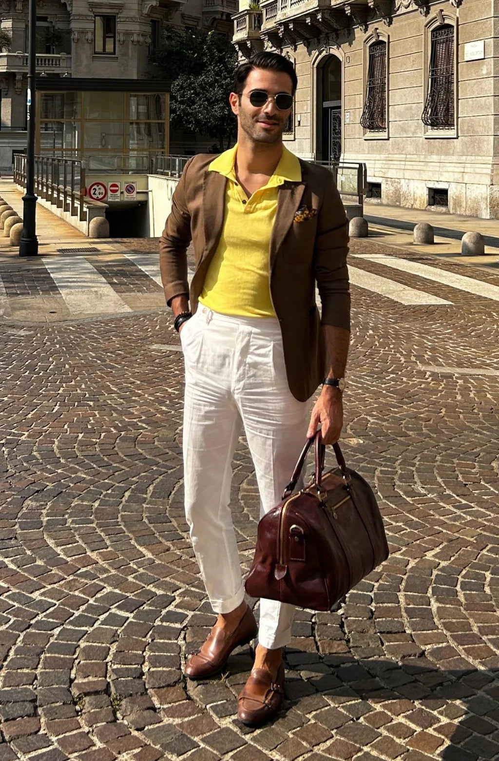 Inspirace pro Vás - Malá kožená cestovní taška - The Ambassadors
