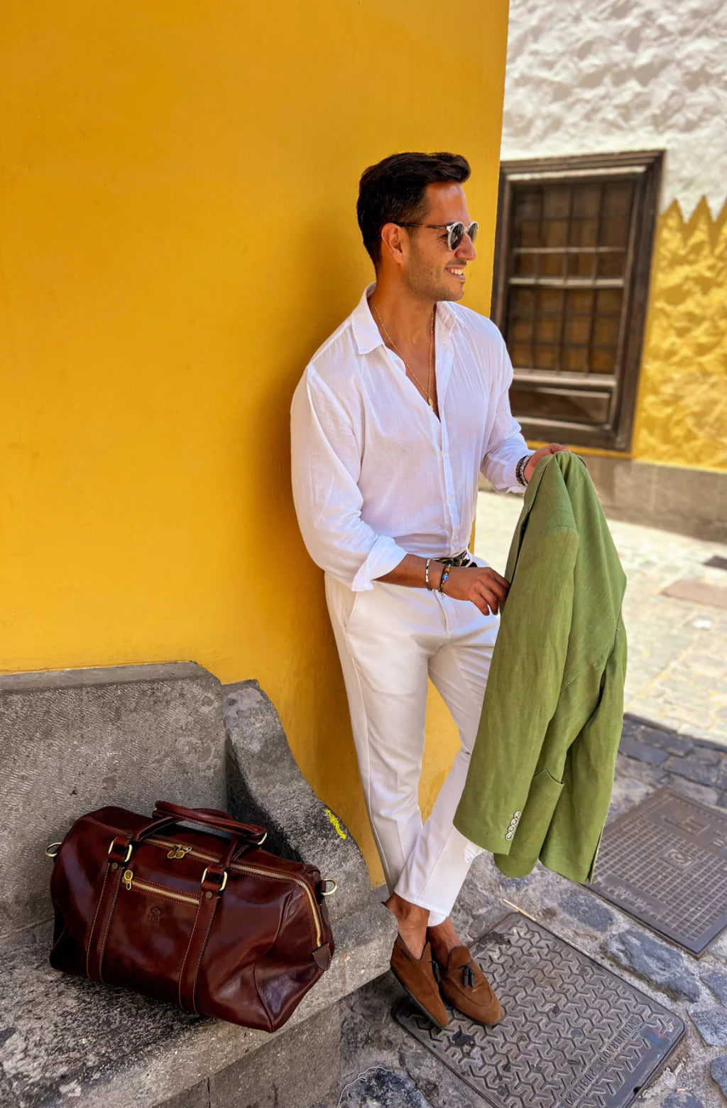 Inspirace pro Vás - Malá kožená cestovní taška - The Ambassadors