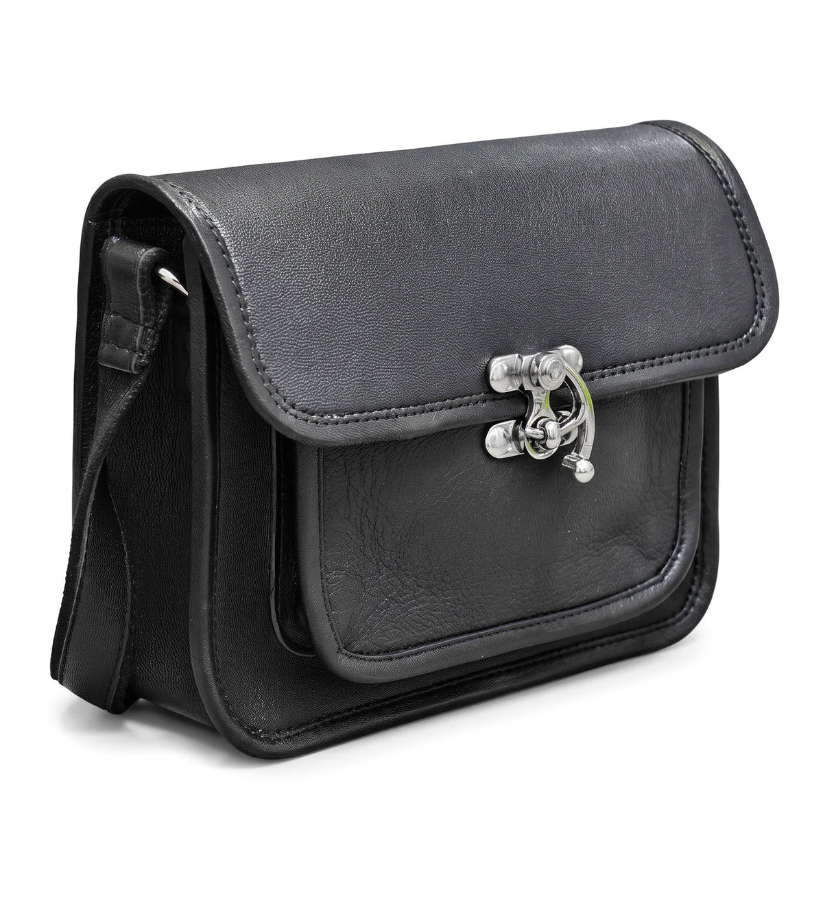 Crossbody kabelka z pravé kůže - Retro Alley