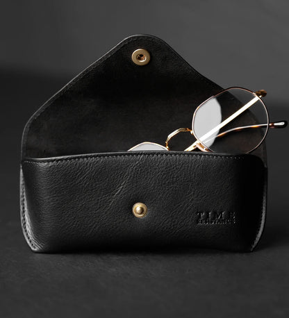 Retro kožené pouzdro na brýle - High Wind In Jamaica