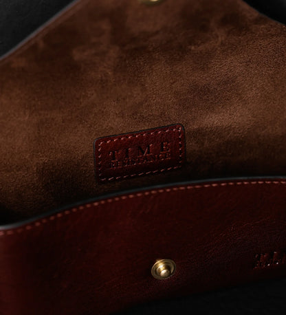 Retro kožené pouzdro na brýle - High Wind In Jamaica