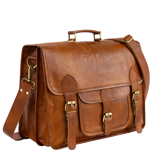 Velká kožená aktovka - Office Messenger