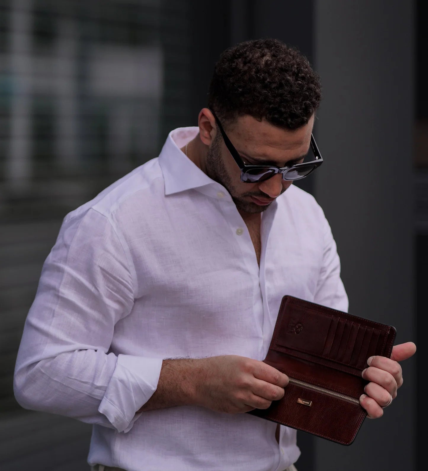 Luxusní kožená peněženka - The Periodic Table