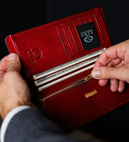 Luxusní kožená peněženka - The Periodic Table