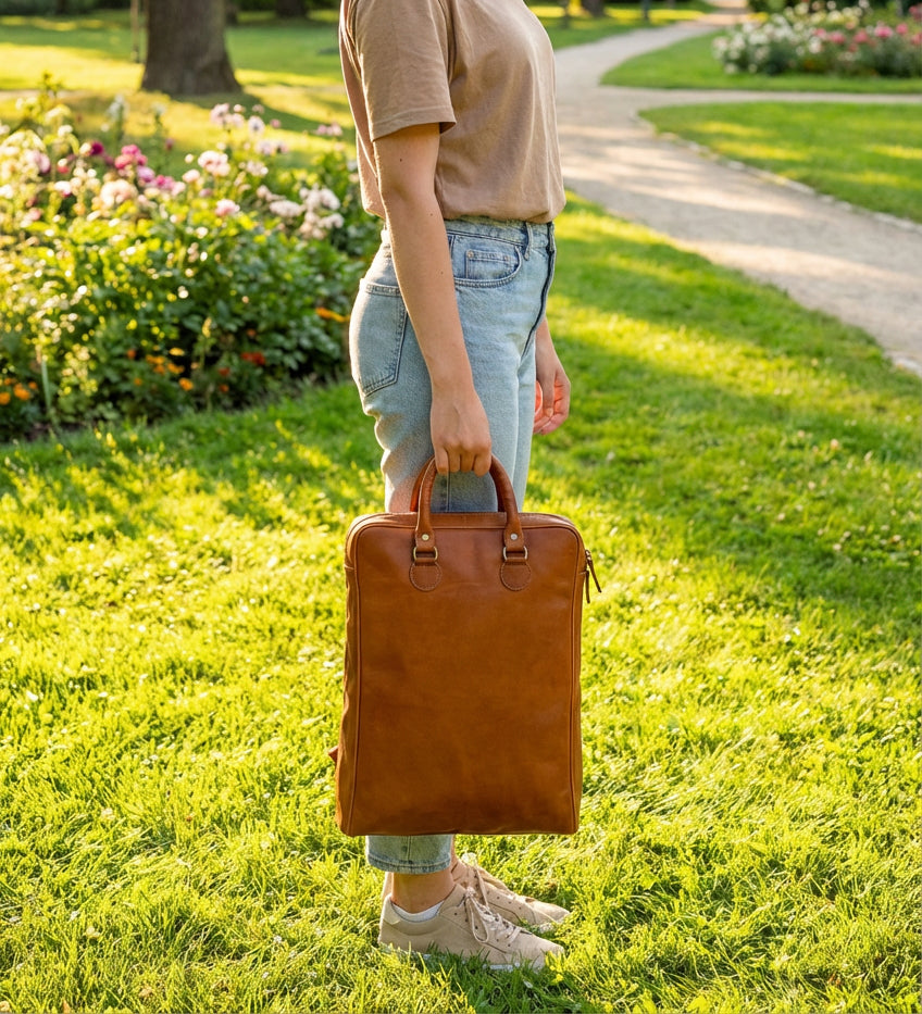 Inspirace pro Vás - Kožený batoh - Time Wanderer