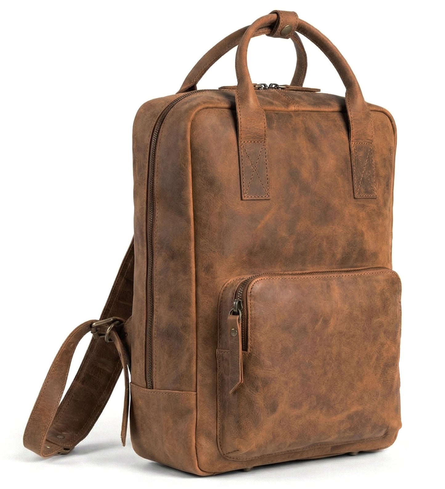 Cestovní batoh z bůvolí kůže - Buffalo Bill