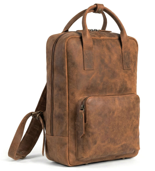 Cestovní batoh z bůvolí kůže - Buffalo Bill