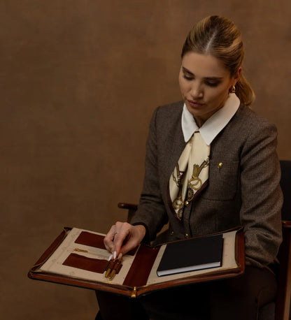 Kožené business pouzdro na dokumenty - Candide