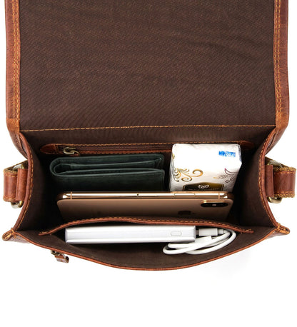 Kožená crossbody taška - City Companion