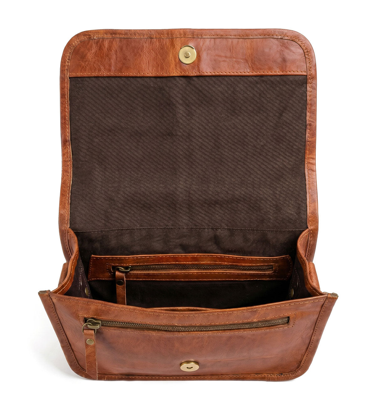Kožená crossbody taška - City Companion