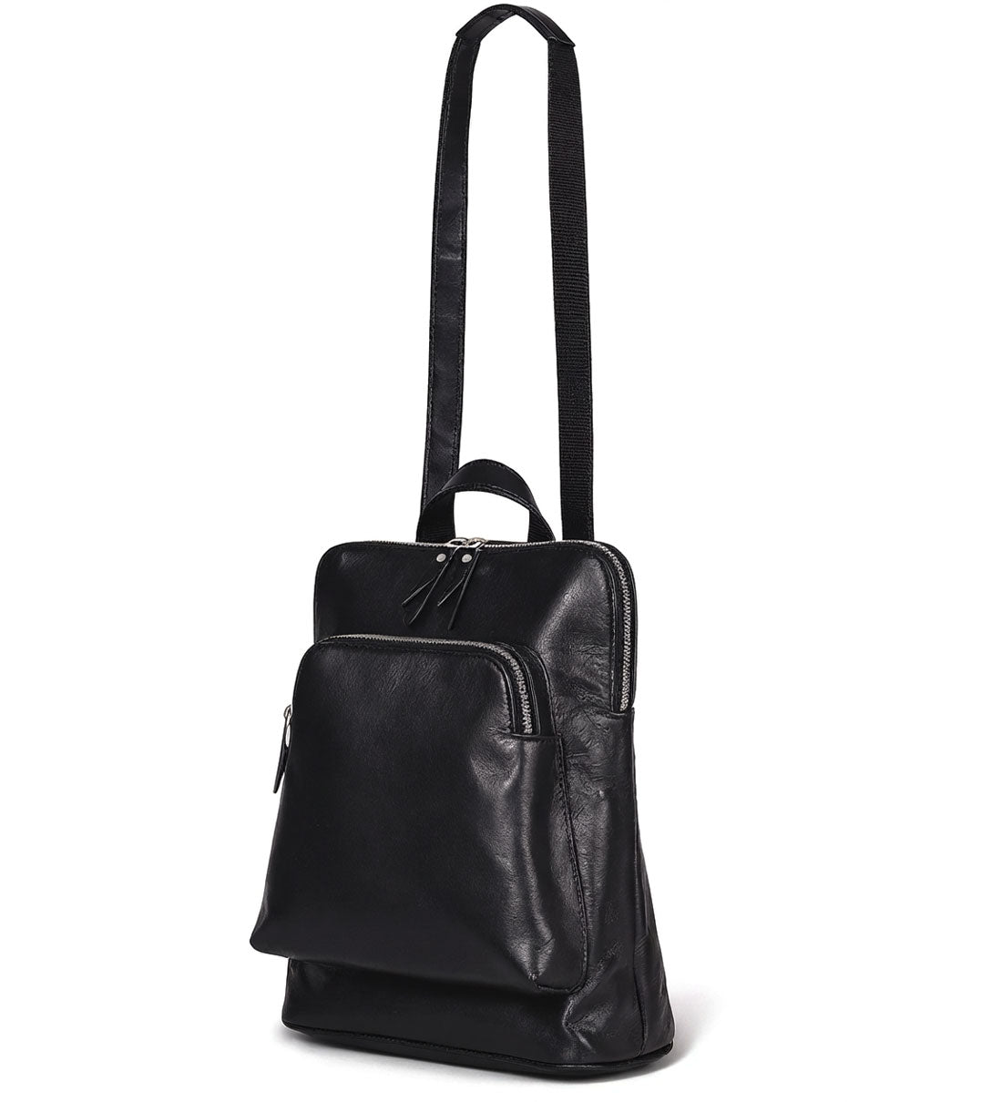 Kožený batoh a taška přes rameno 2v1 – Crystal Lane