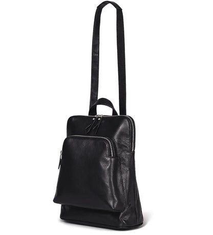 Kožený batoh a taška přes rameno 2v1 – Crystal Lane