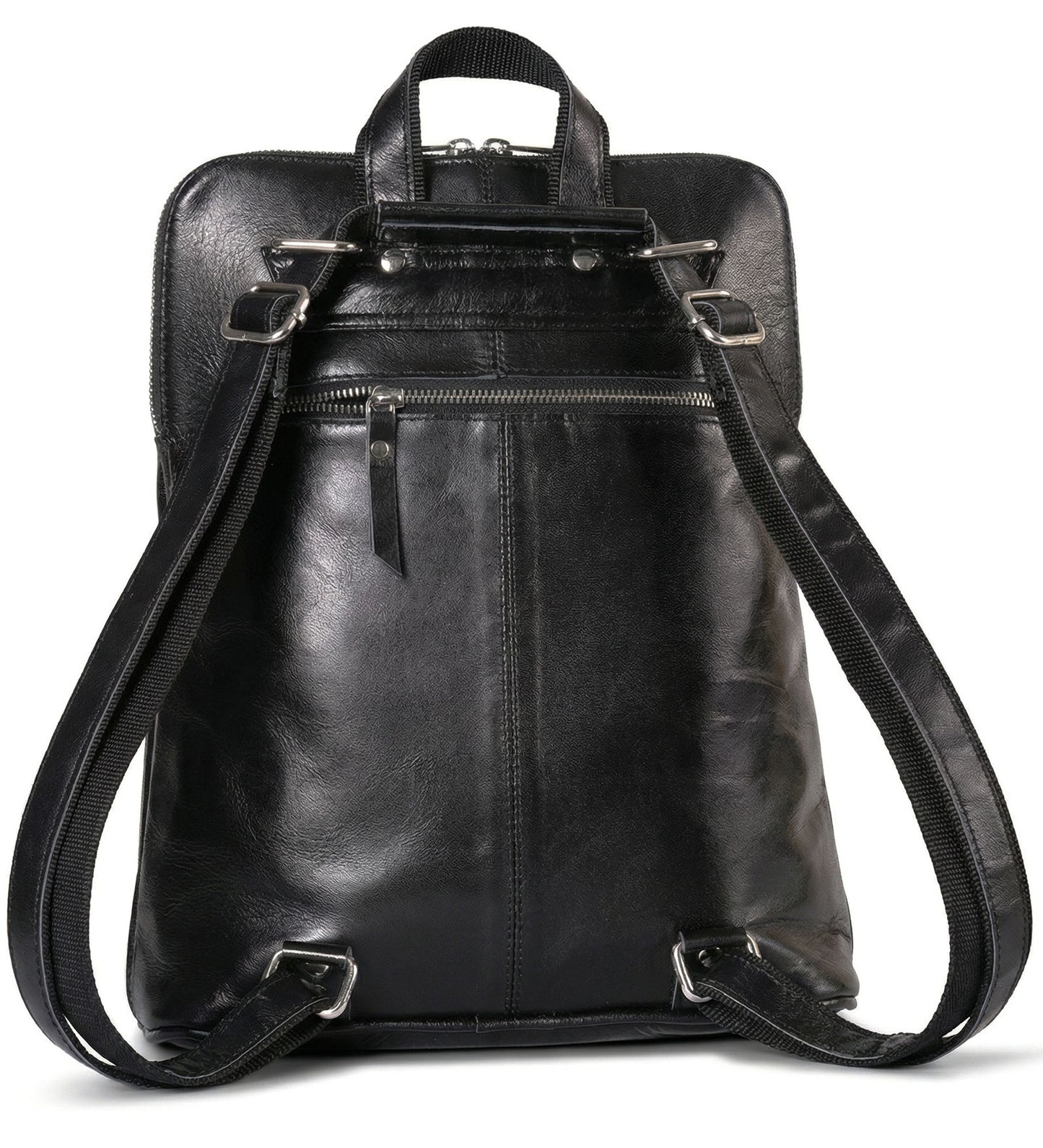 Kožený batoh a taška přes rameno 2v1 – Crystal Lane