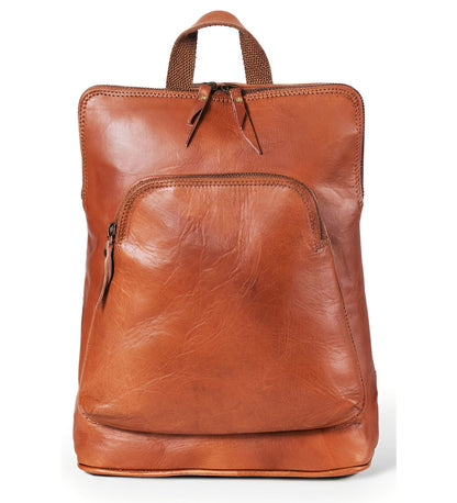 Kožený batoh a taška přes rameno 2v1 – Crystal Lane