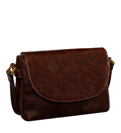 Dámská kožená cross body taška - Sophie's Choice