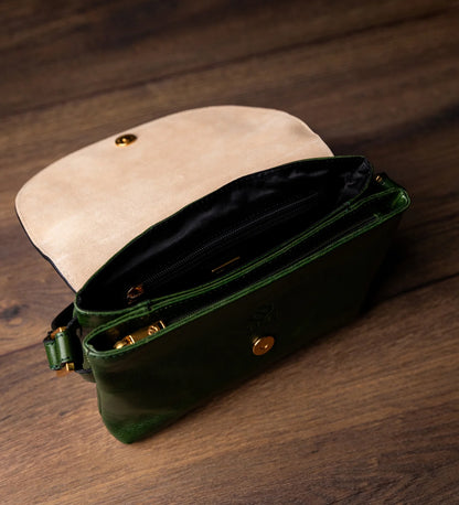 Dámská kožená cross body taška - Sophie's Choice