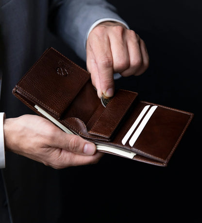 Kožená prémiová peněženka - Daniel