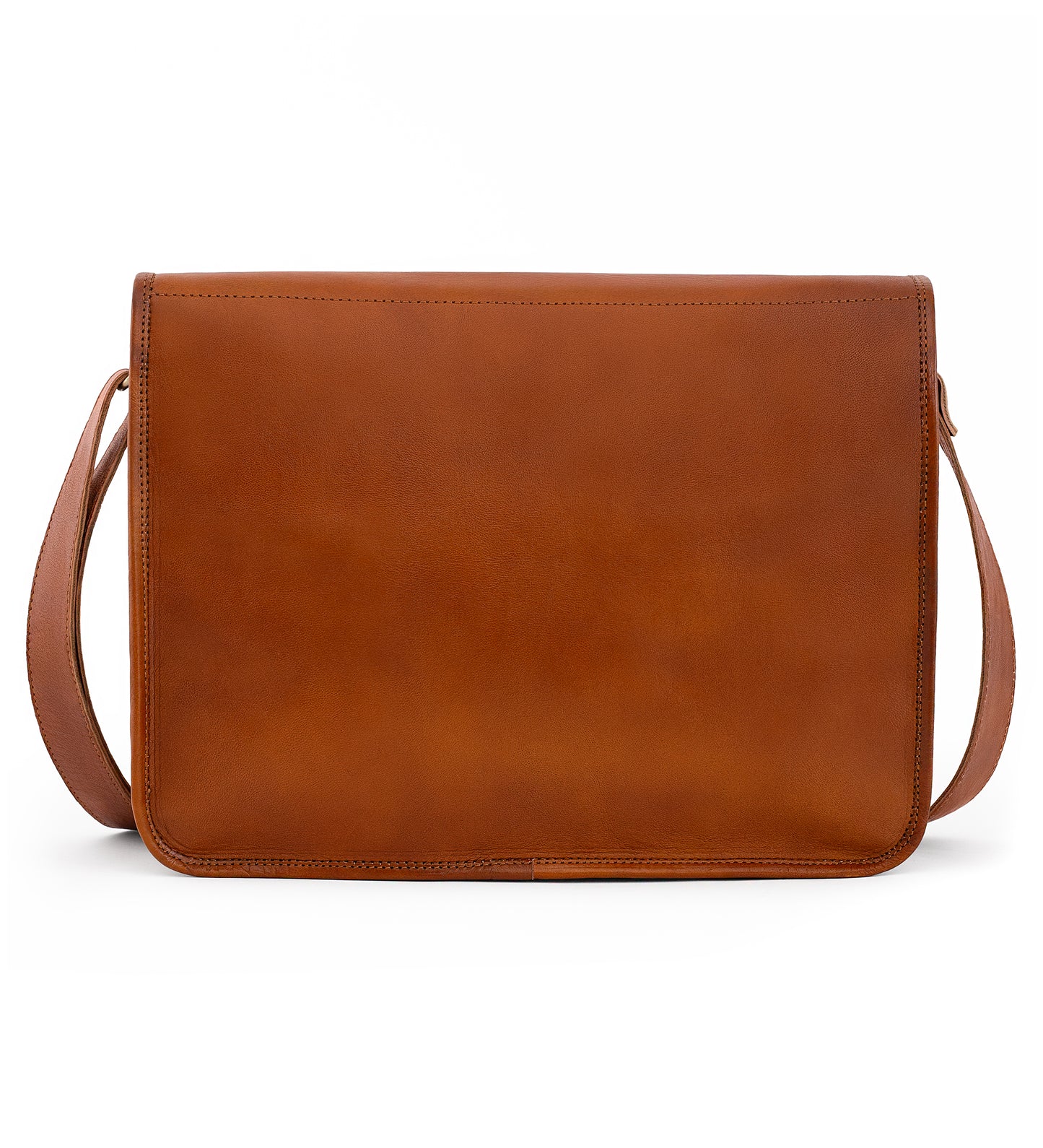 Kožená crossbody taška velká - Echoes of Silence