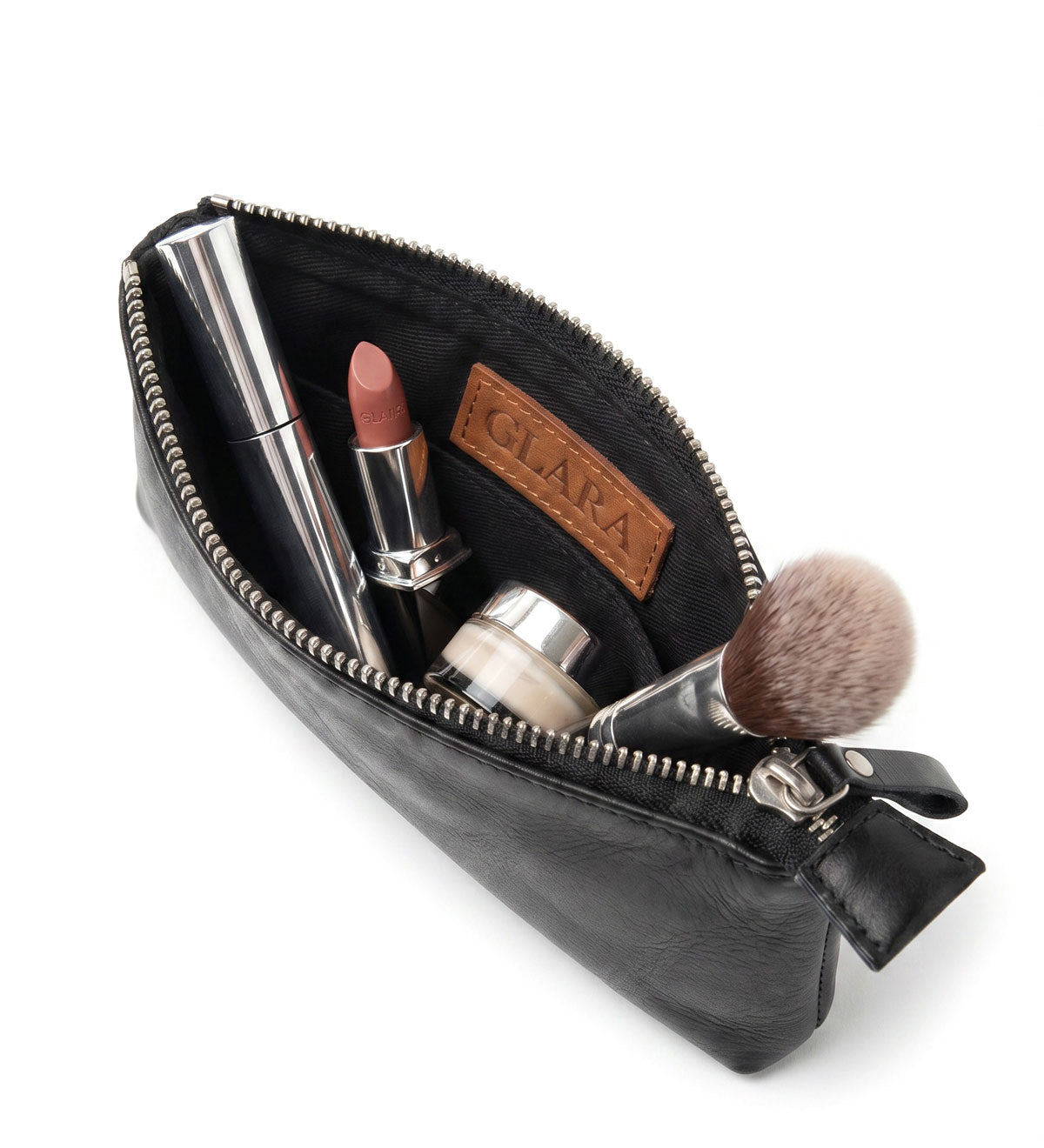Kožená kosmetická taštička do kabelky - Essence Case