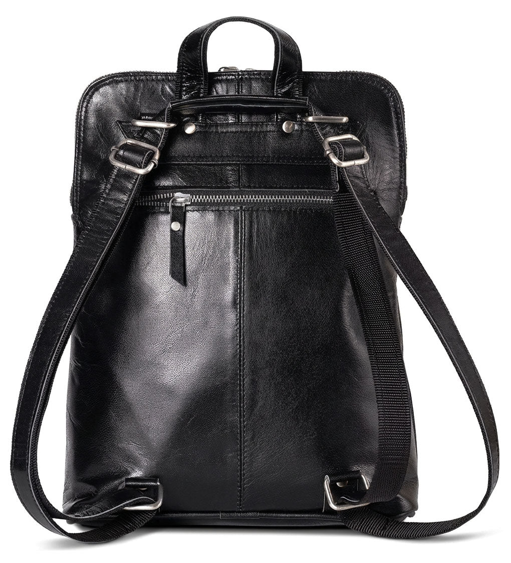 Městský kožený batoh - Golden Alley