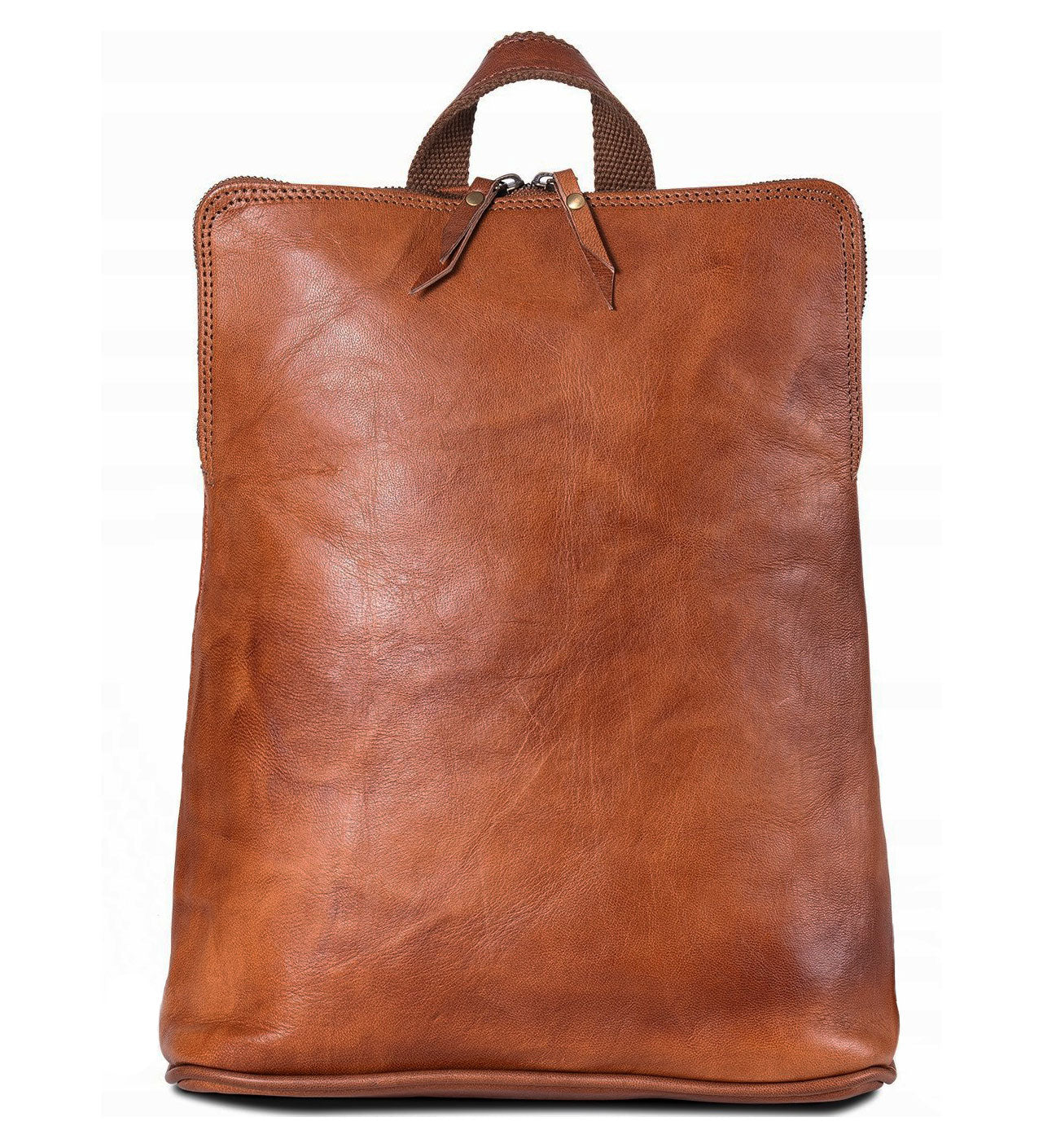 Městský kožený batoh - Golden Alley