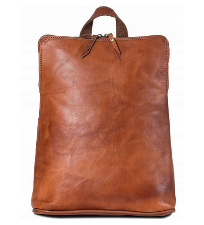 Městský kožený batoh - Golden Alley