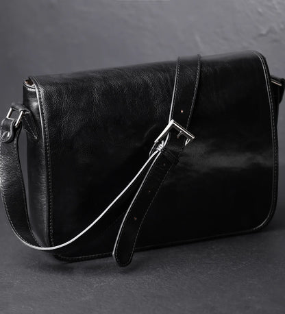 Kožená crossbody taška - The Stranger