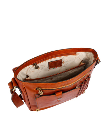 Kožená crossbody taška - The Stranger