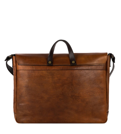Kožený messenger bag - Capture the Castle