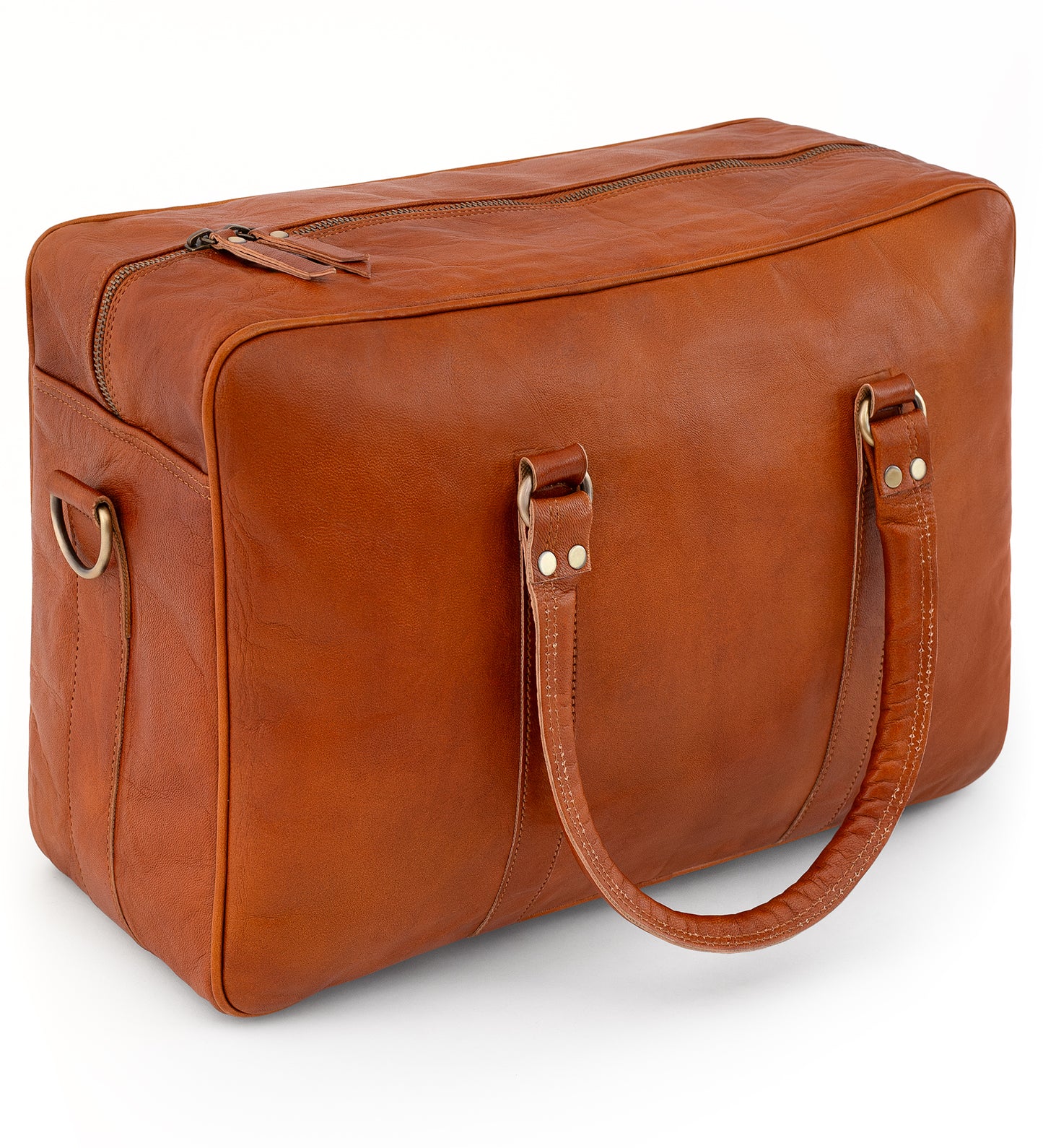 Kožená cestovní brašna 2v1 na notebook i na víkend - Lonely Nomad