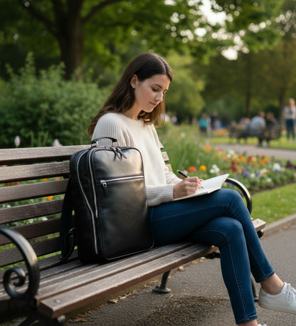 Kožený business batoh - Pure Authority