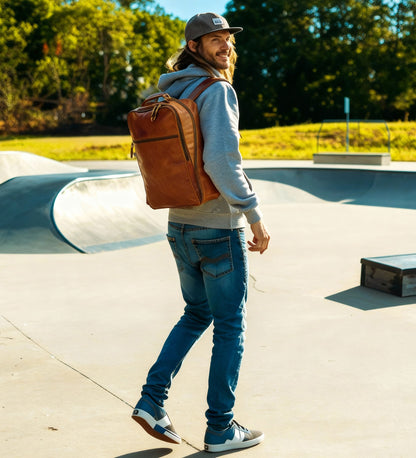 Kožený business batoh - Pure Authority