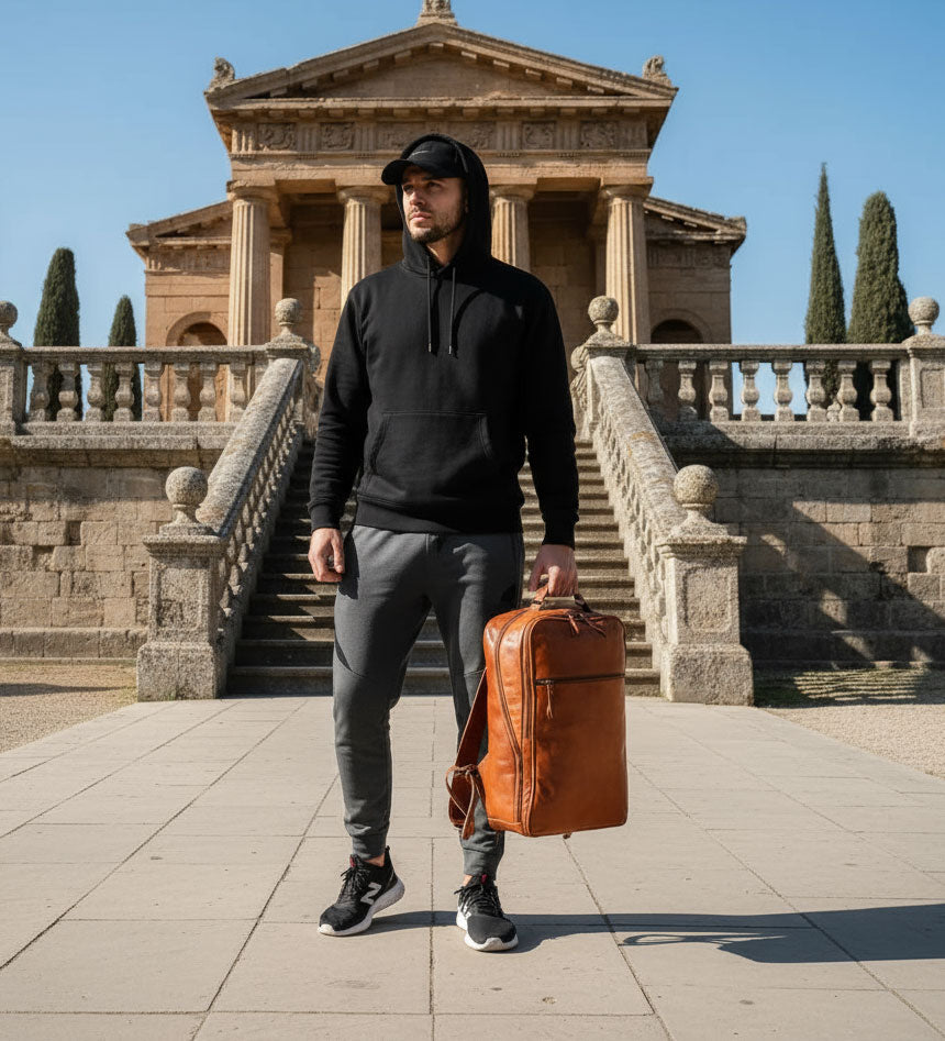 Inspirace pro Vás - Kožený business batoh - Pure Authority