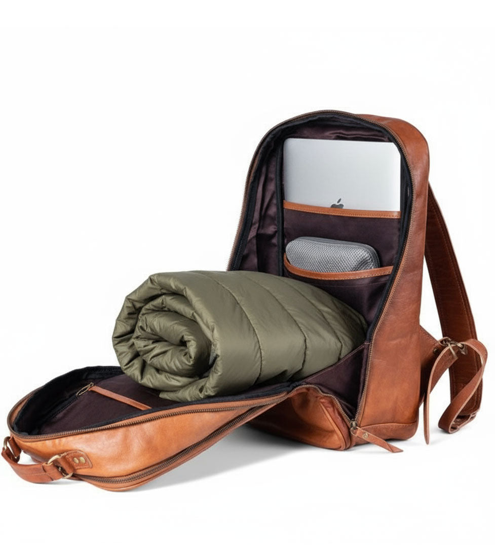 Kožený business batoh - Pure Authority