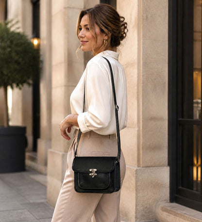 Crossbody kabelka z pravé kůže - Retro Alley